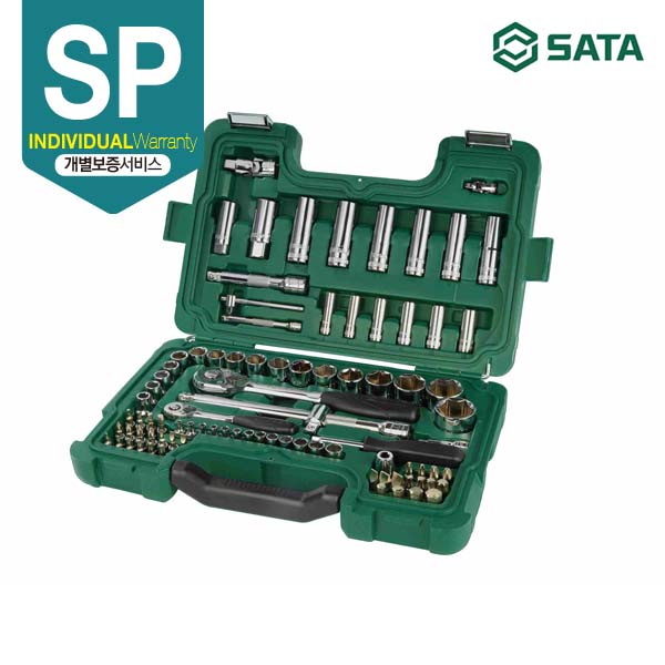 사타 SATA 1/4인치x1/2인치 소켓 세트(86PCS)